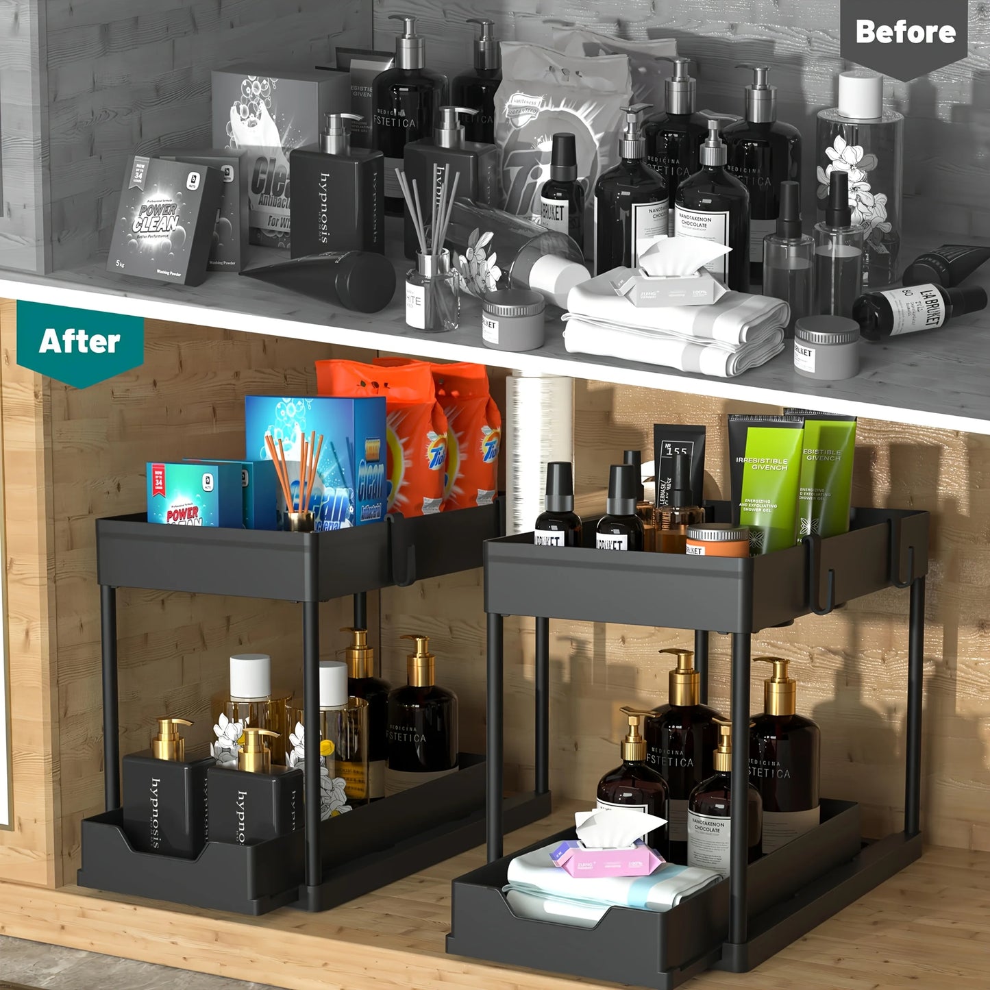 Liven Plus™ Organizador Bajo Fregadero Premium